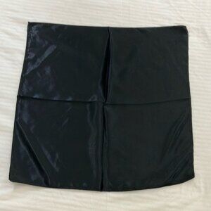 Black silk like scarf perfect for folding into suit jacket pocket